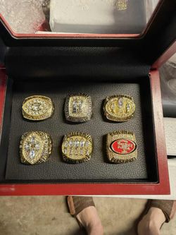 49ers Championship Ring Set Replica Not official
