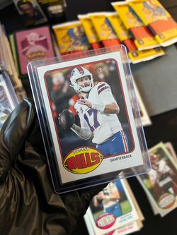 Josh Allen - No Name Variation- Topps heritage 2026 #73