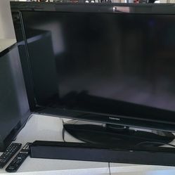 55" TV with Complete Sound System