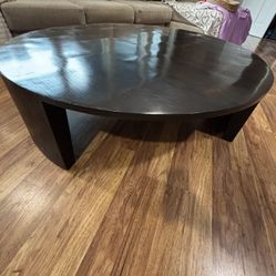 Restoration Harware Wood Coffee Table