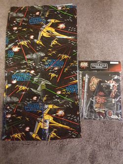 Star Wars Episode I Shower Curtain & Darth Maul School Pack
