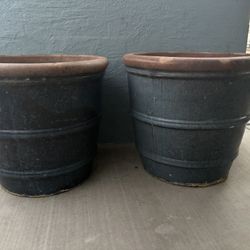 Large Ceramic Pots(Read Description)