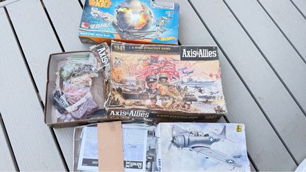 Star Wars Hot Wheels, Axis & Allies 1941 & Revell SBD Dauntless Lot