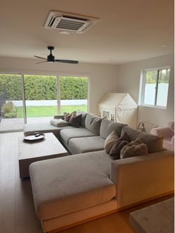 $5300 Crate and Barrel Sectional For Only $750 OBO