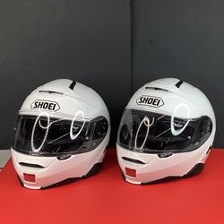 [HIS & HERS] 👫🏼🏍️ Shoei Neotec II Motorcycle Helmets w/Sena SRL SP51 Intercoms (MED & LRG)