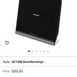 NETGEAR Wireless Router R6200 AC1200 Dual Band Gigabit 