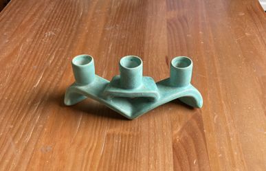 Weller Pottery Candle Holder 