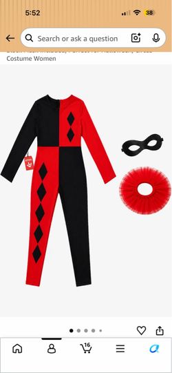 Harley Quinn Halloween Costume Set