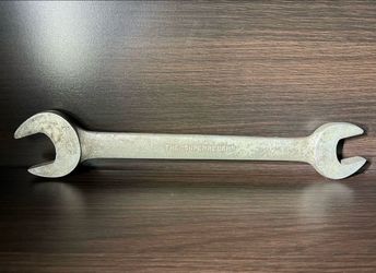 Vintage Williams 3735 Superrench c1930 Double Open End Wrench 1" and 1 1/8"