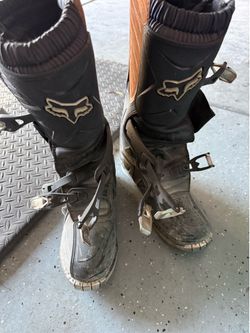 Fox racing boots