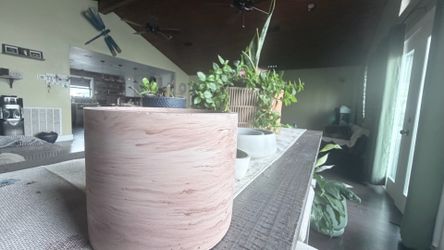 Stone vessels for plants 6” tall