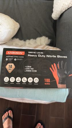 Heavy Duty Nitrile Gloves