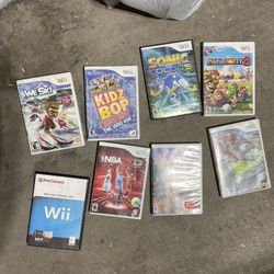 Assortment Of Wii Games