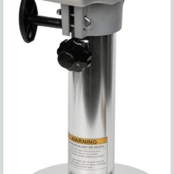 Like New - Hotkesa Aluminum Adjustable Boat Seat Pedal 360 Rotation