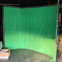 Green Backdrop Panoramic Background