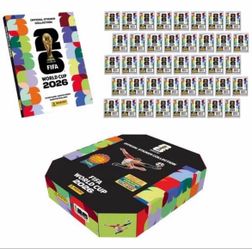FIFA World Cup 2026 Panini sticker hardcover Album + 40 sticker packages