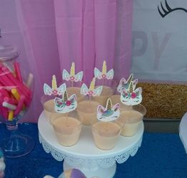 Postrecitos para mesa de dulces