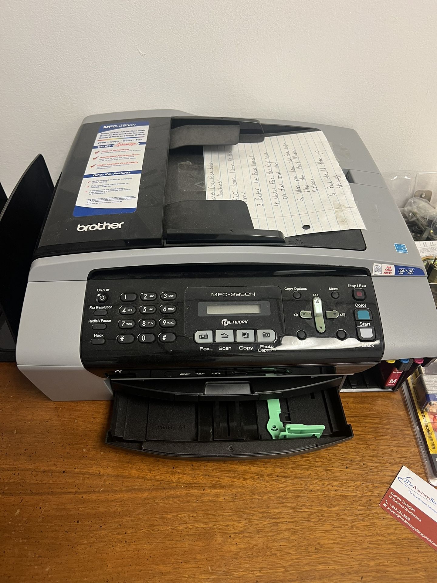 Brother MFC-295CN Printer