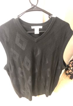 Geoffrey Beene black vest