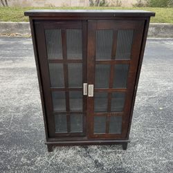 Two Door Storage Cabinet, Two Shelves