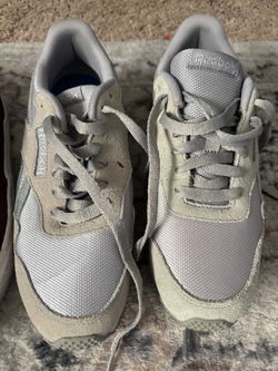 Reebok Gray Low-Top Sneakers