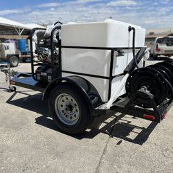 Hot water Trailer Setup Ready To Go!