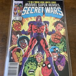 Secret Wars Vintage Comics 