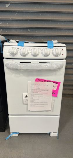 summit 20" electric coil range