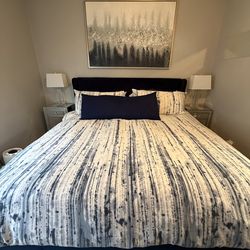 King Bed Set (mattress included)