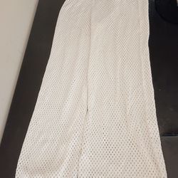 Crochet-Knit Trouser for Women Large