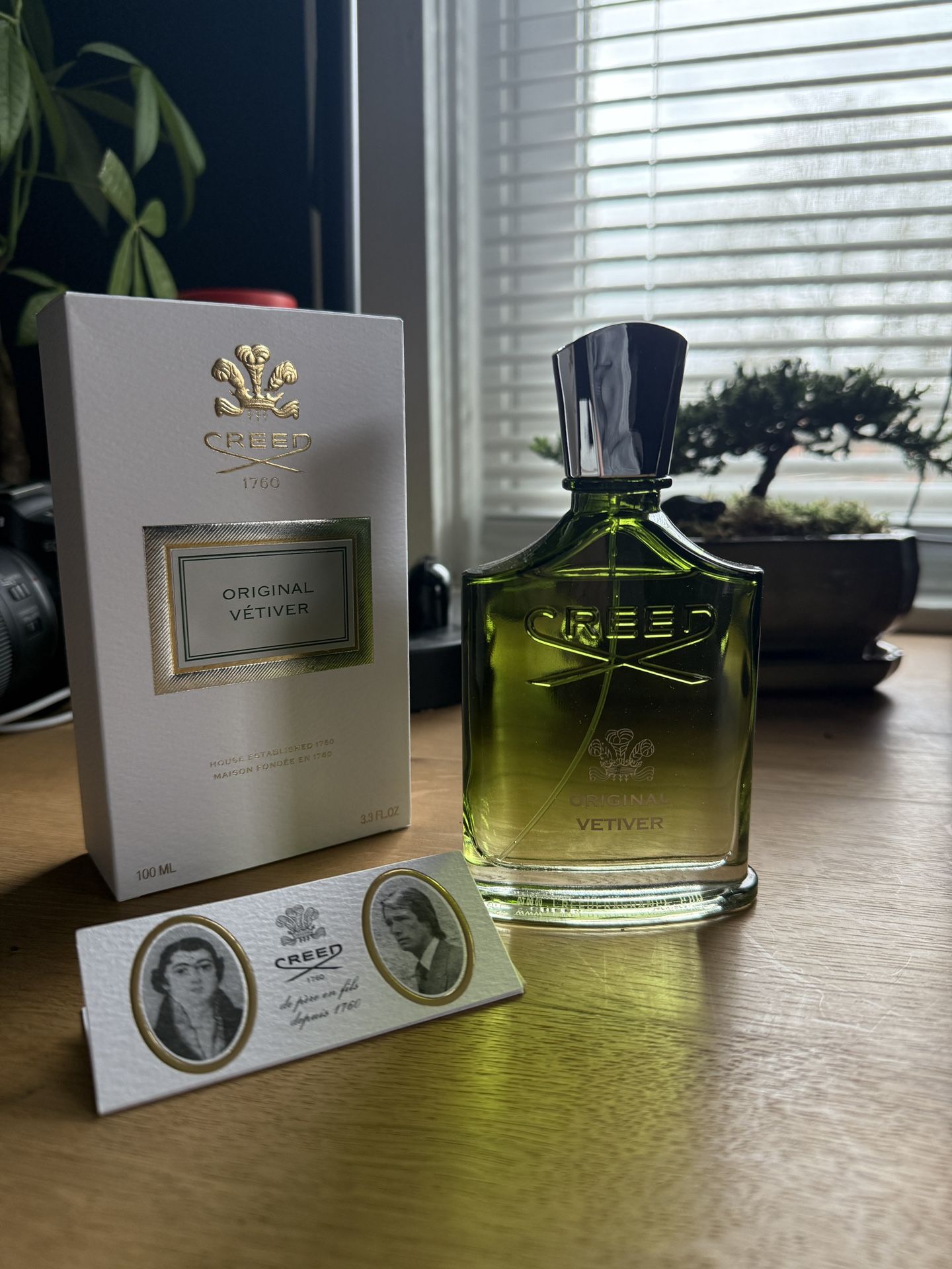 Creed Original Vetiver / EDP Spray 3.3 oz (100 ml) Brand new with box!
