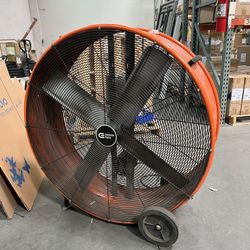 Commercial Electric 42" Industrial Belt-Drive Drum Fan
