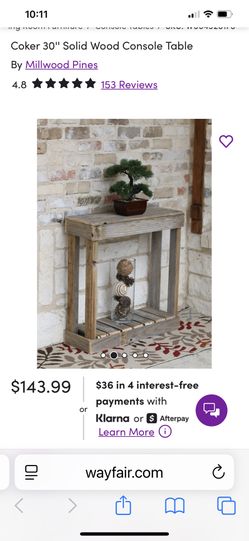 Small Entryway Table