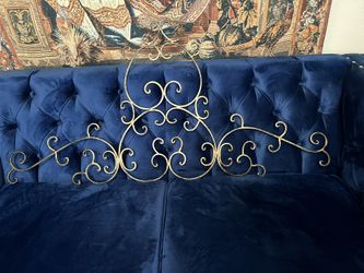 48”X24” Wrought Iron Wall Decor