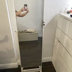 Standing Mirror Armoire 