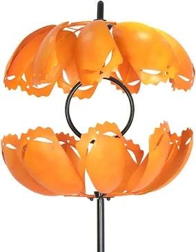 Halloween Garden Pumkin Wind Spinners | Cyan Oasis