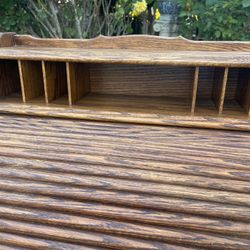 Antique Small Roller Desk Perfect For Entrance 