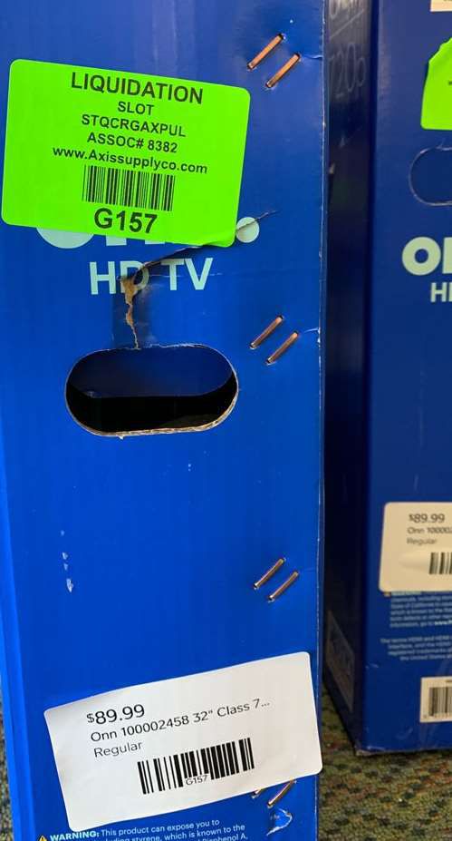ONN 32” Brand new TV! Open Box w/ warranty 3O