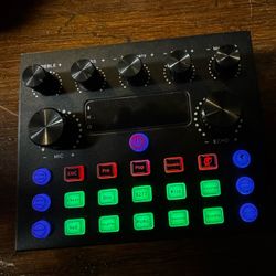 Portable Mixer Soundboard