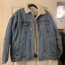 Sherpa Jean Jacket