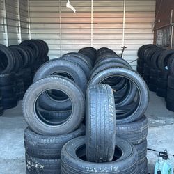 USED TIRES ALL MESSAGE ME FOR YOUR SIZE SETS PAIRS SINGLES 