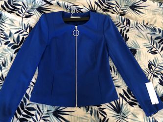 Calvin Klein bright blue blazer