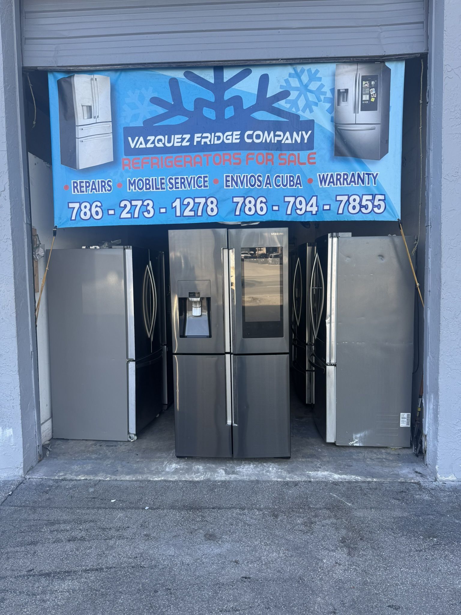 Nevera, Refrigerator Samsung Family Hub, 36x34x72, Warranty 3 Months, Delivery Available