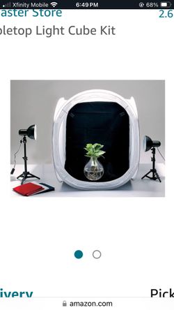 Table Top Light Cube Kit