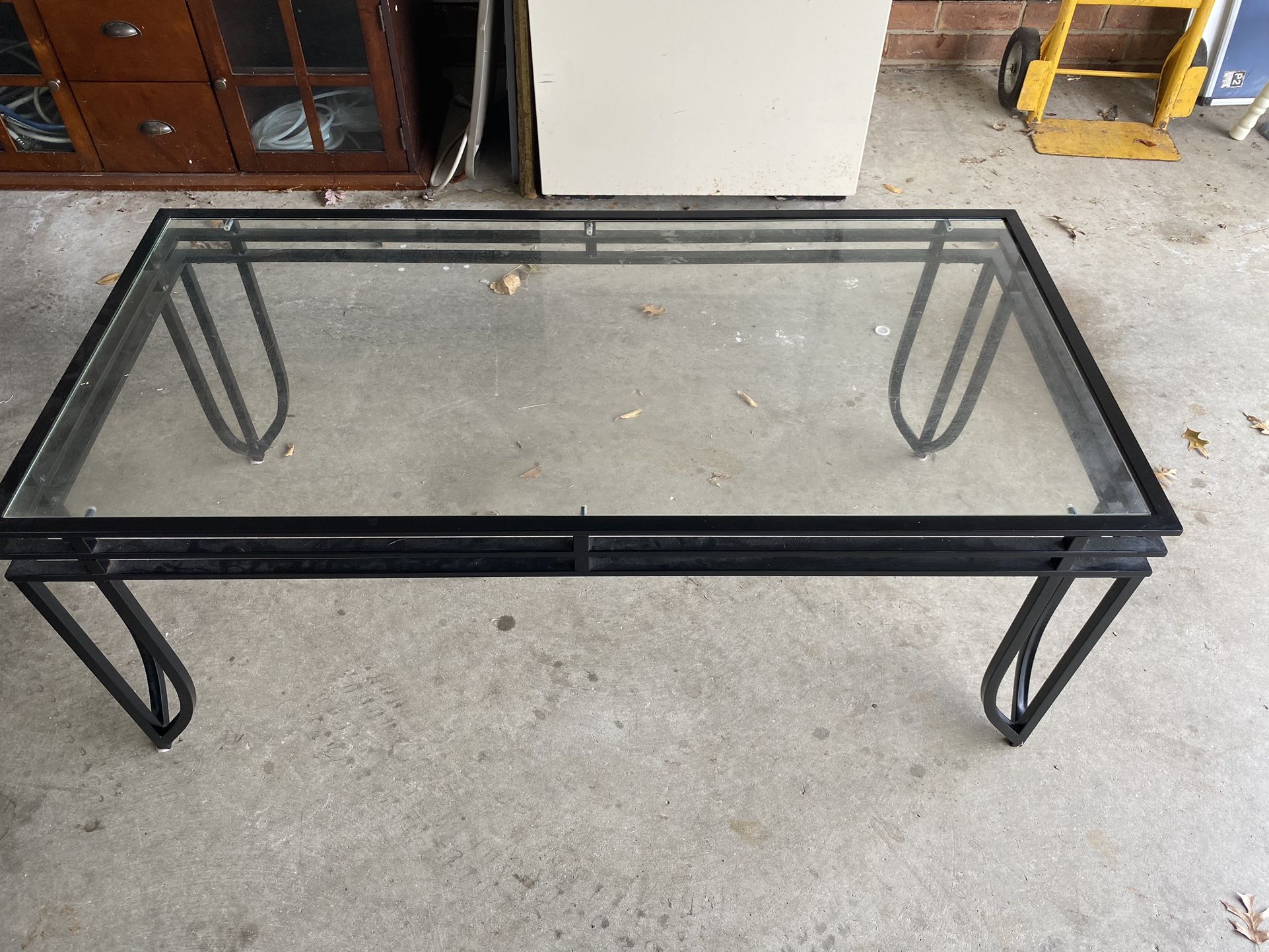 Medal Glass Coffee Table