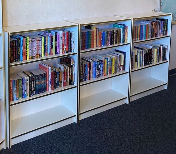 3 IKEA Billy Bookcases