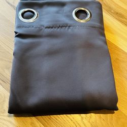 Grey Color Outdoor Patio Curtains - 5 Panels/$60