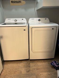 Samsung Washer and Dryer Set