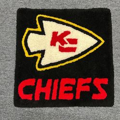 KC Chiefs Decor Rug Handmade 