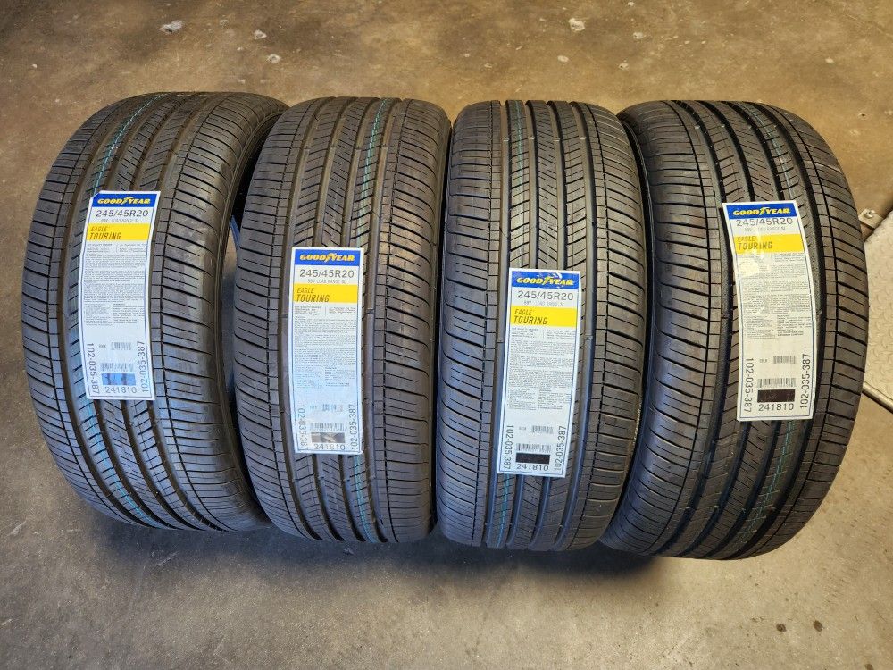 245 / 45 R 20 (4) NEW TIRES GOODYEAR 